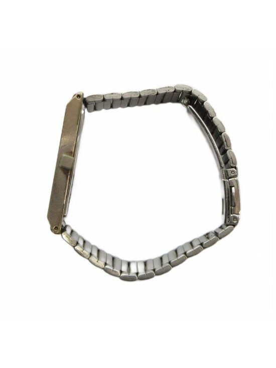 Saint Laurent Yves 4 Watch Quartz Square Logo Silver main image 5